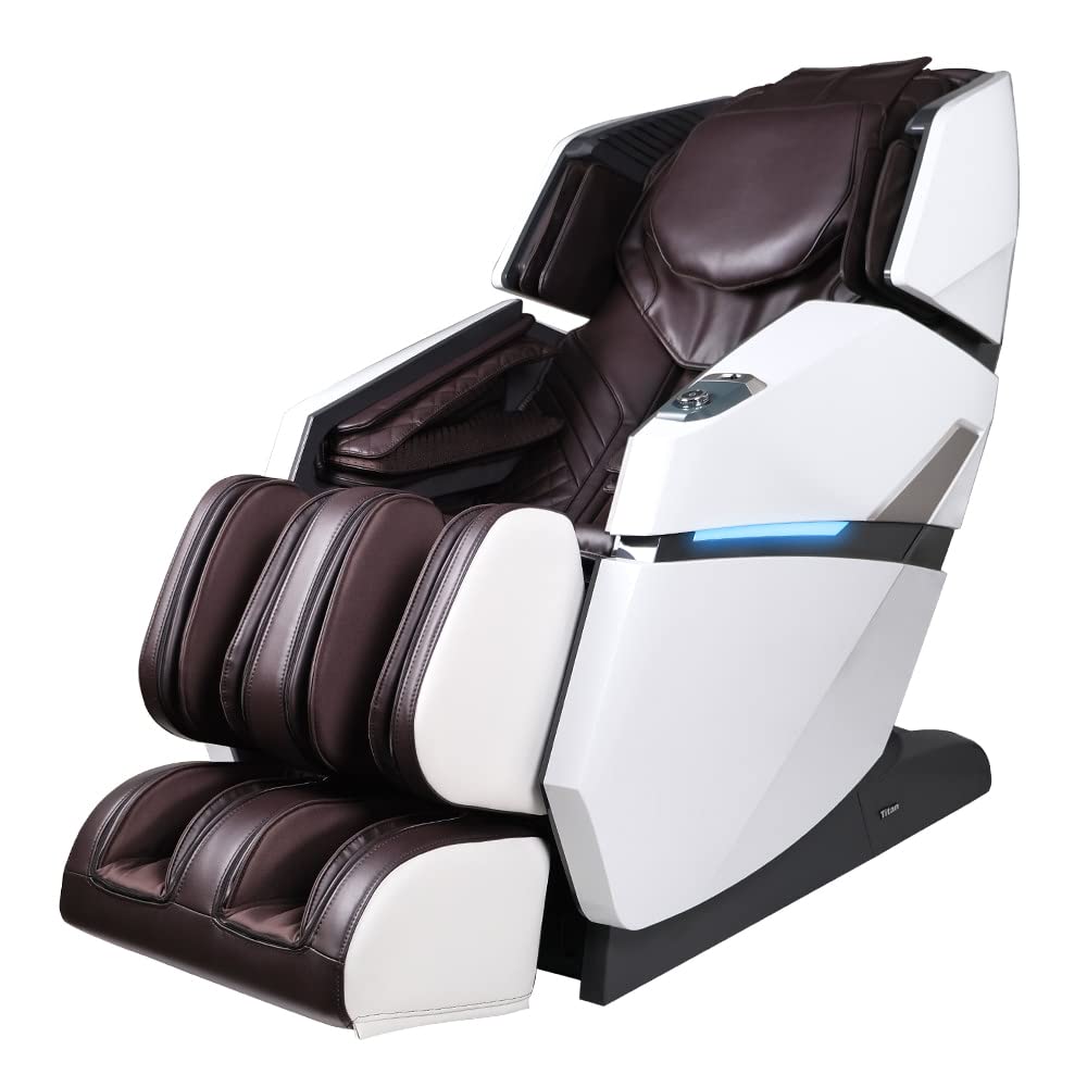 Osaki Titan Summit Flex | Gray | SL-Track Zero Gravity Full Body Massage Chair | Body Scanning | Lumbar and Calf Heating | Bluetooth Speaker | Space Saving | Full Body Airbag Compression