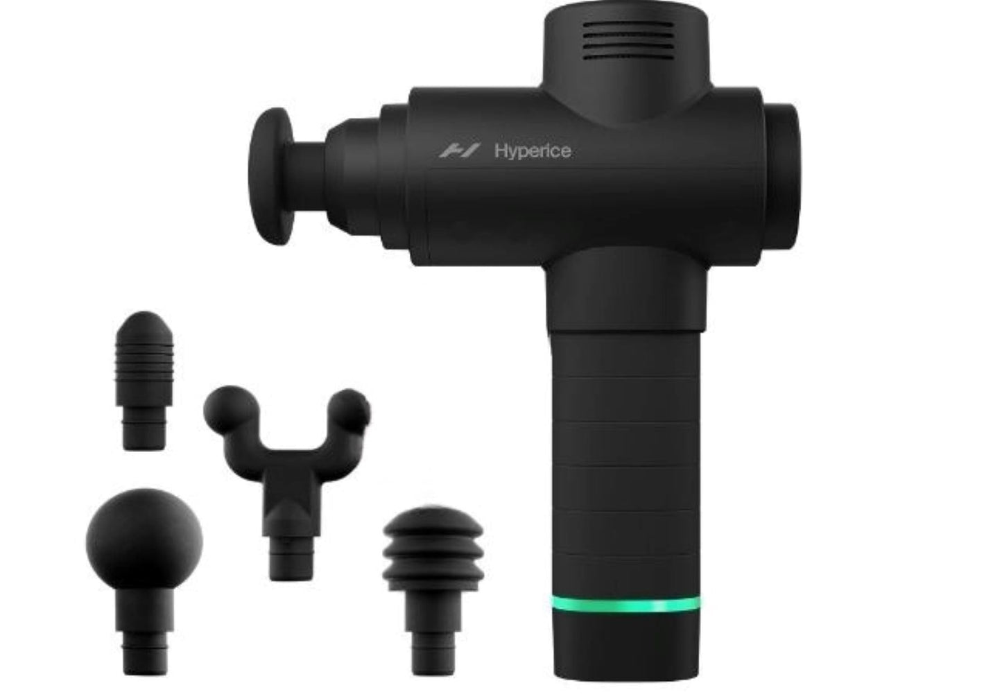 Hyperice Hypervolt 2 Pro - Featuring Quiet Glide Technology - Handheld Percussion Massage Gun - 5 Speeds, 5 Interchangeable Heads - Helps Relieve Sore Muscles and Stiffness FSA-HSA