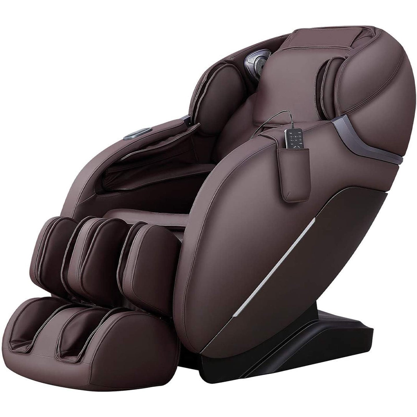 iRest SL Track Massage Chair Recliner, Full Body Massage Chair, Zero Gravity, Bluetooth Speaker, Airbags, Heating, 53.15" SL Track, Extendable Footrest and Foot Massage (Black)