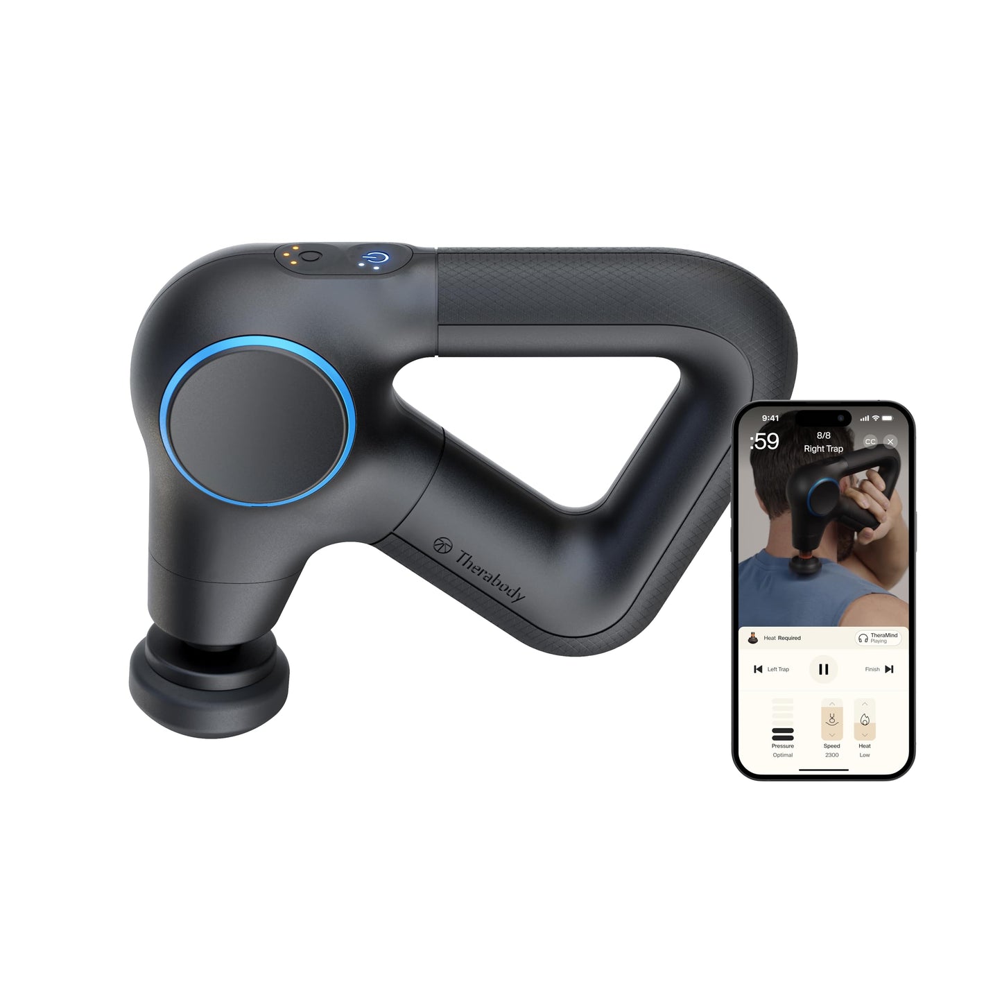 TheraGun Prime (6th Generation) Massage Gun by Therabody – Deep Tissue, Powerful Massage in a Rugged, Durable Design for Reliable Recovery & Pain Relief