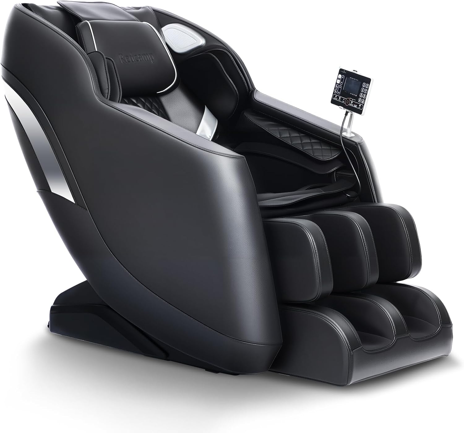 Massage Chair Full Body: with Zero Gravity, 8-Point Nodes, Waist & Leg Heat, Airbag Compression, Foot Rollers, Auto Massage Programs, Bluetooth Speakers, LED Remote, Adjustable Calf